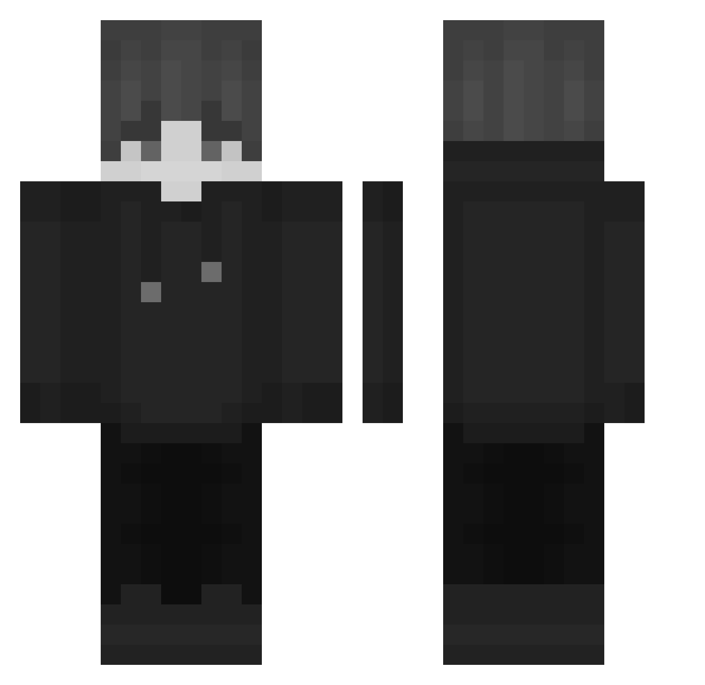 Xeins_ Minecraft skin, front and back view