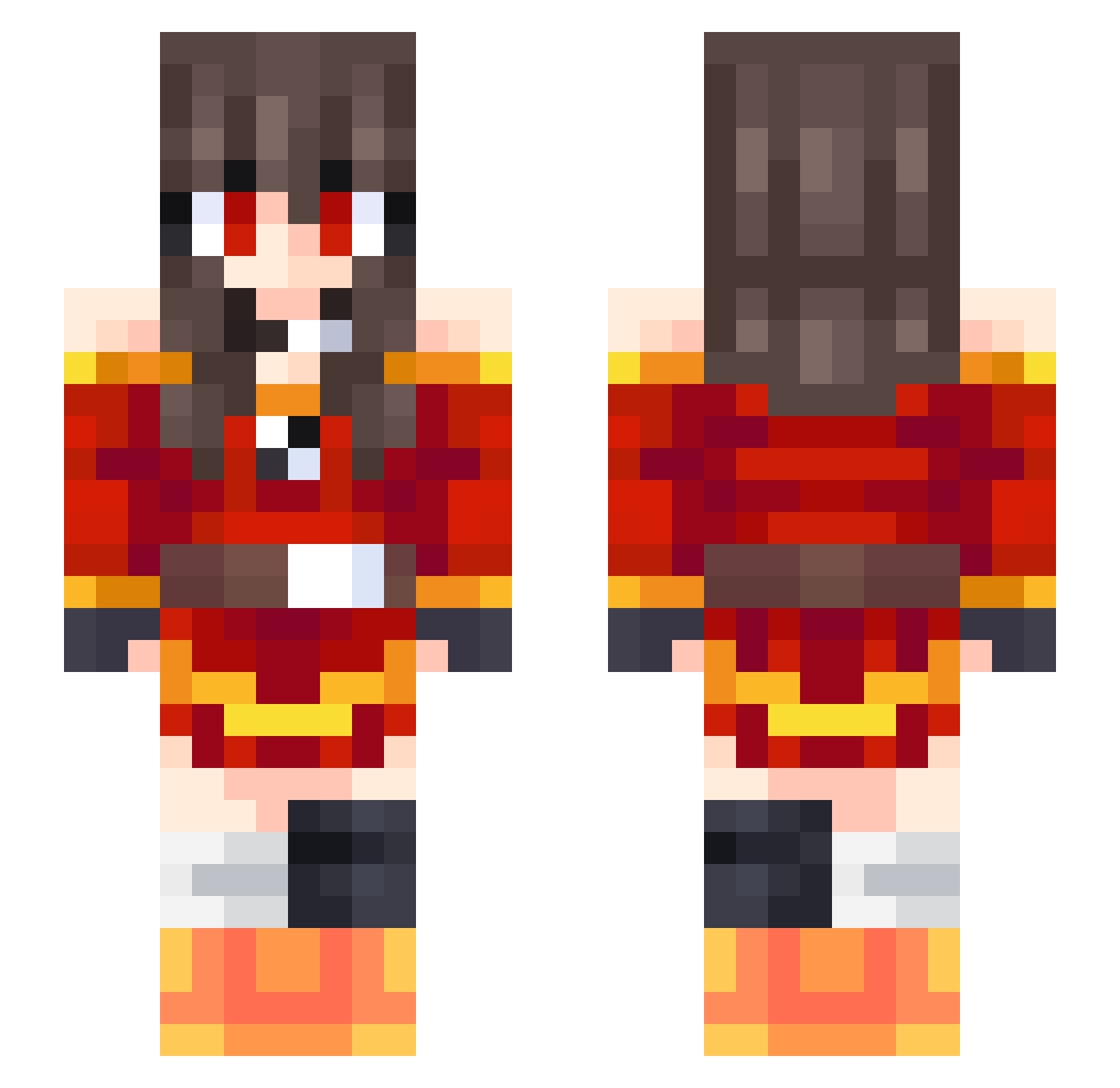 goosewrld_a Minecraft skin, front and back view