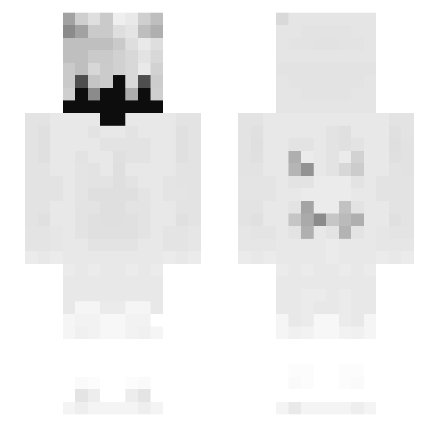 Ryq_ Minecraft skin, front and back view