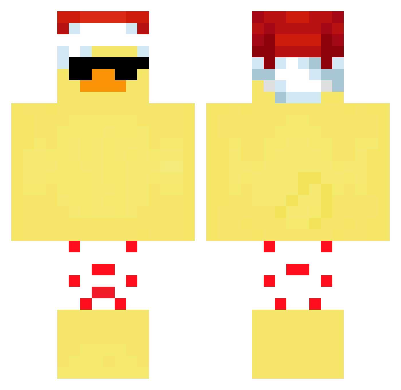 Lingking__ Minecraft skin, front and back view