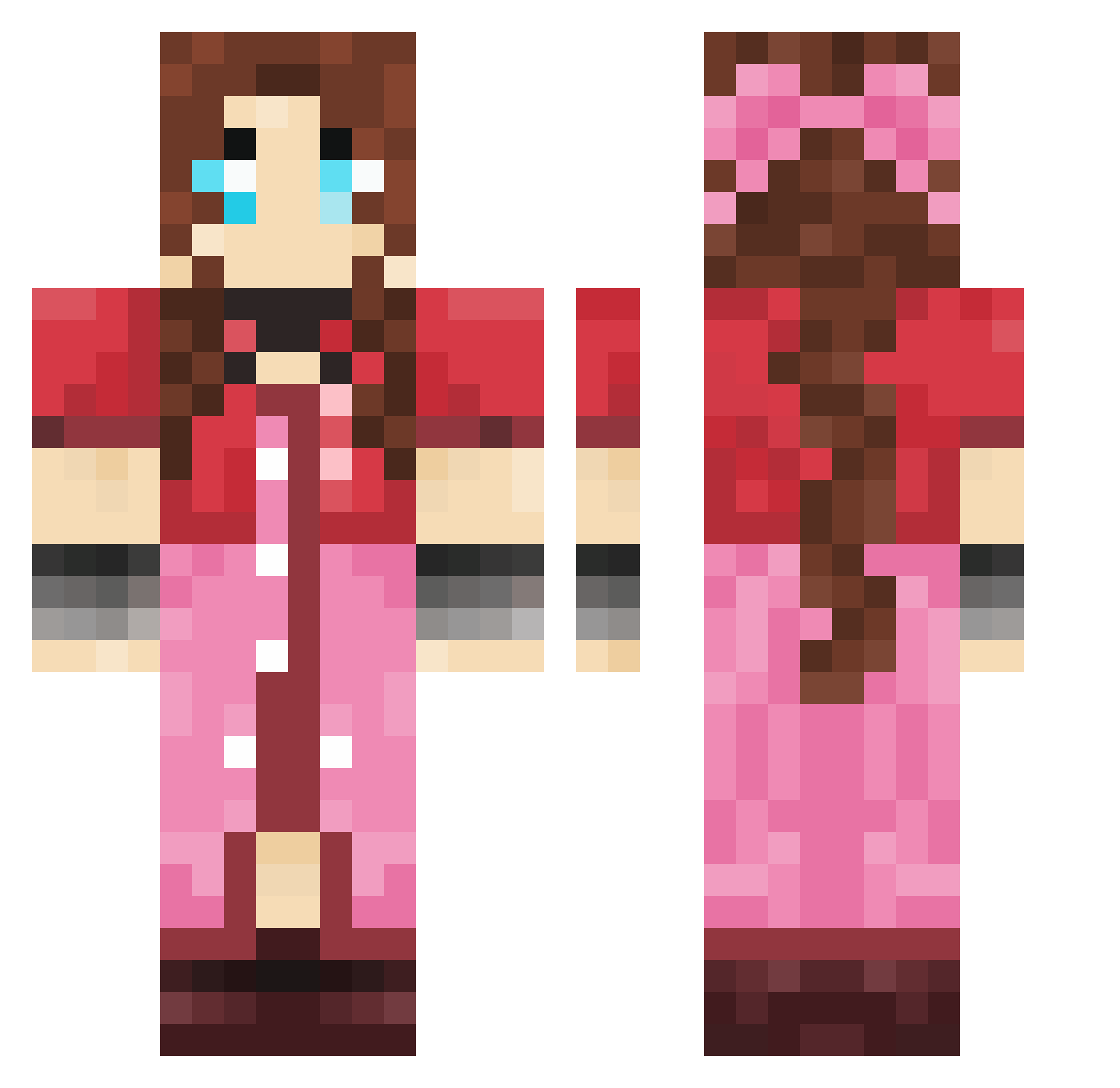 Damita - aerith gainsborough Minecraft skin
