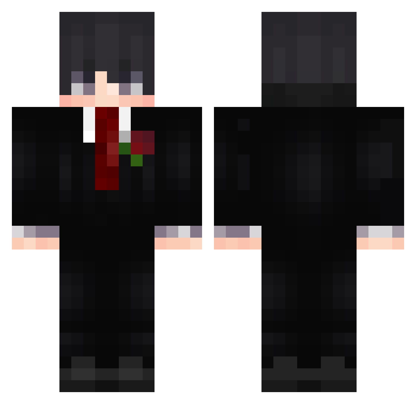 TortillaChipies Minecraft skin, front and back view