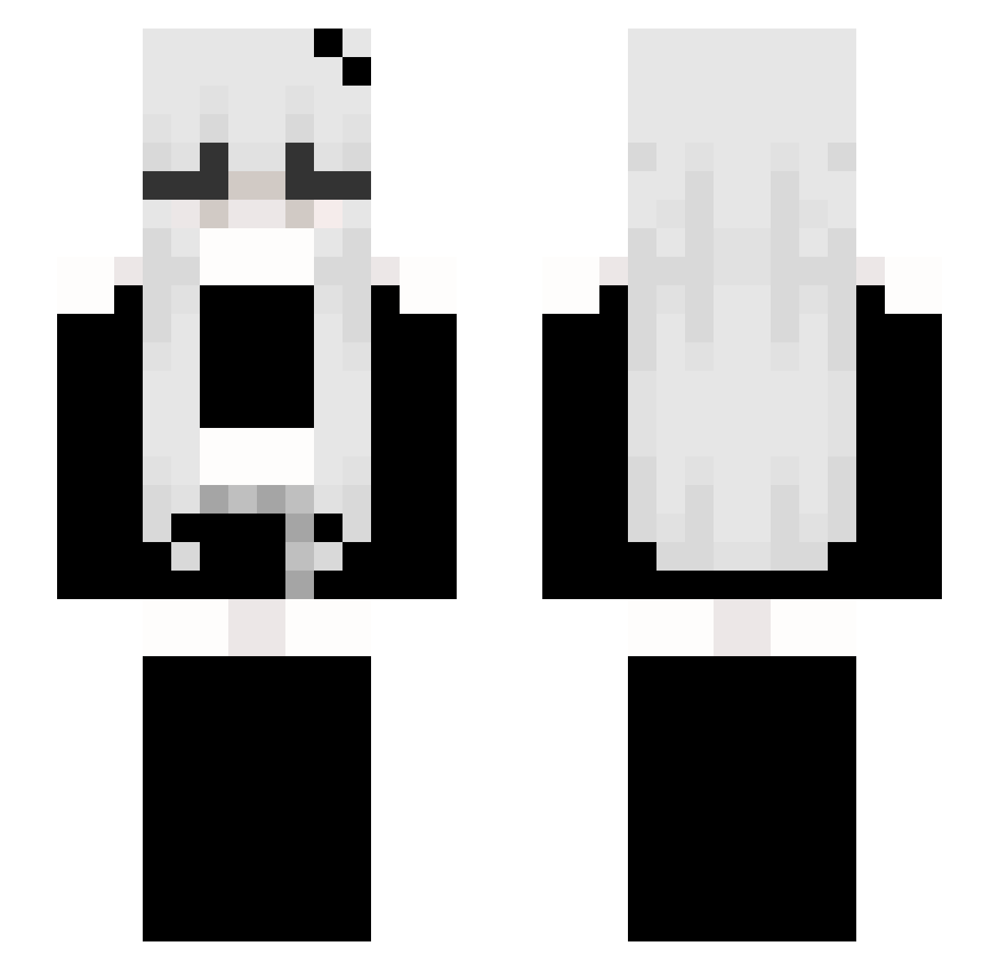 speediskey325 Minecraft skin, front and back view