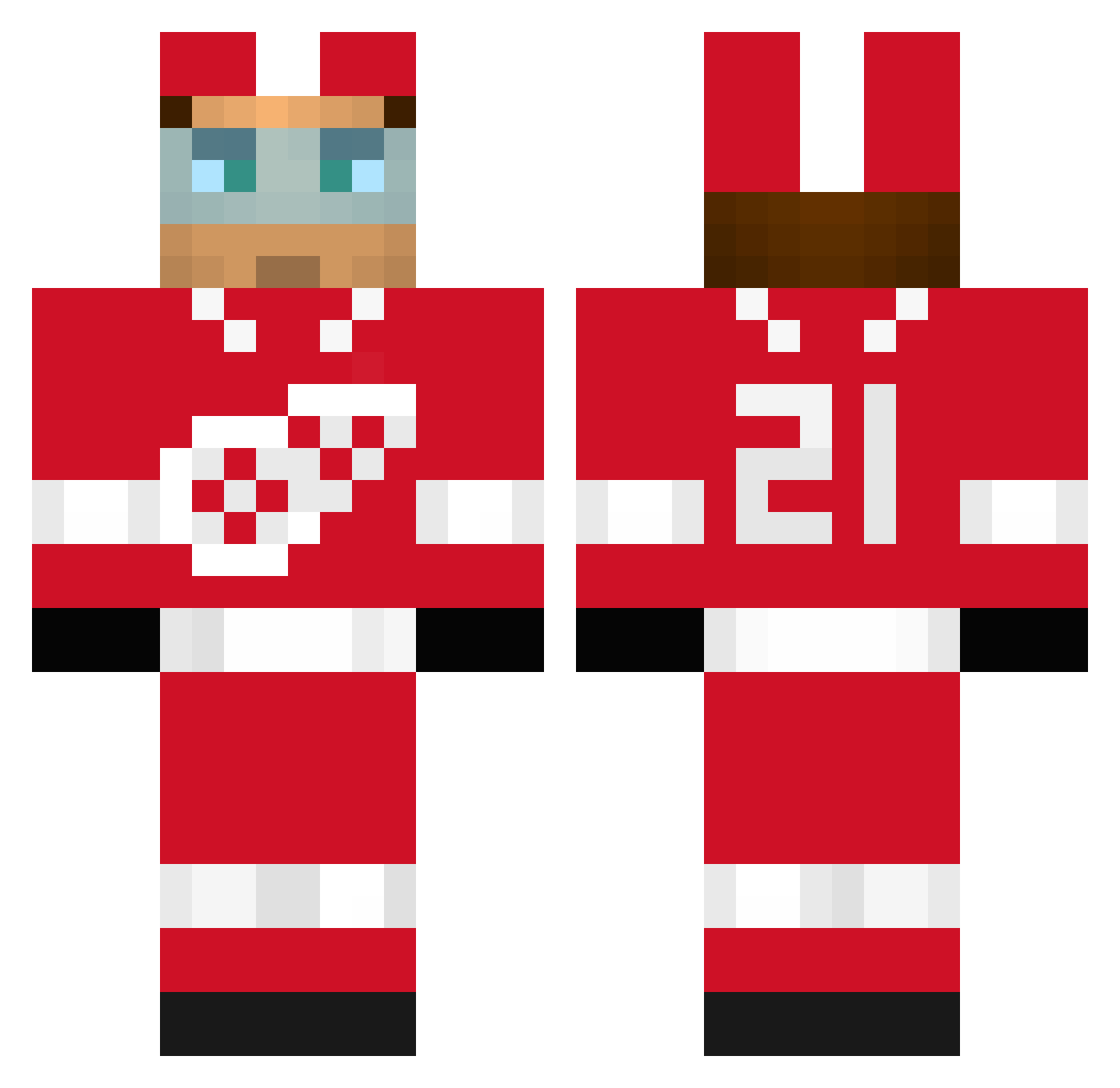AC_5313 Minecraft skin, front and back view