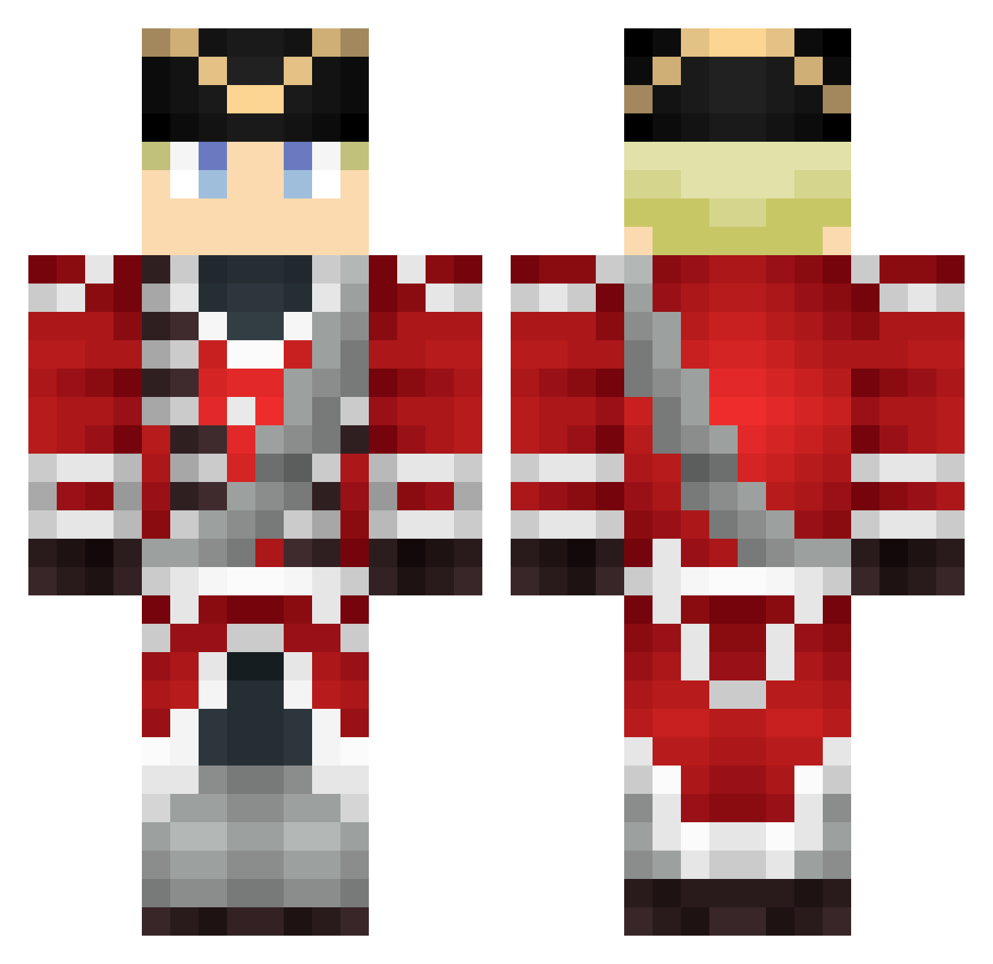 Sir_Lenard Minecraft skin, front and back view
