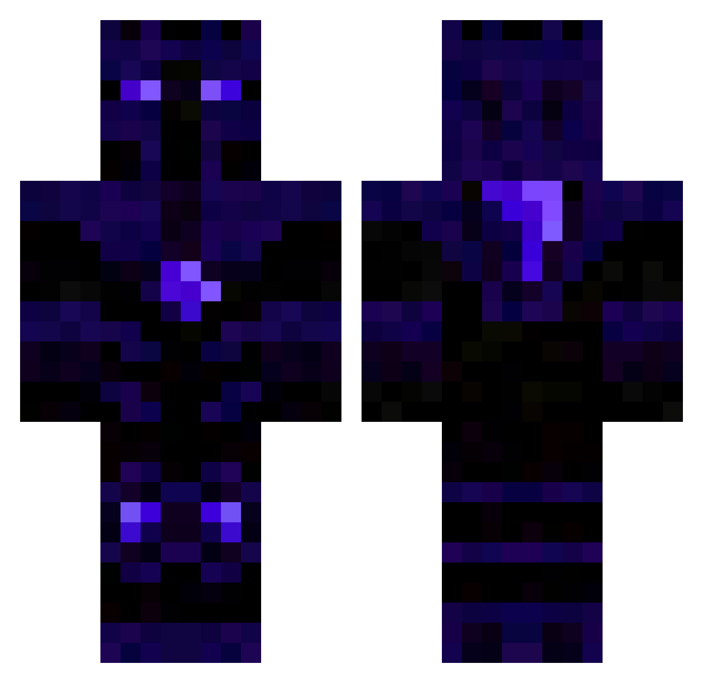 Xx_Proto_xX Minecraft skin, front and back view