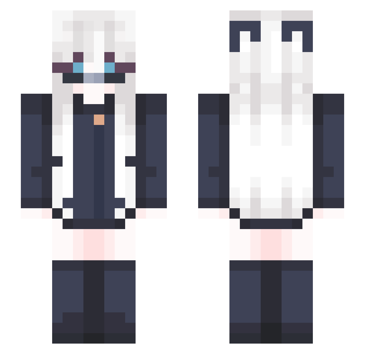 yourdand3lion Minecraft skin, front and back view