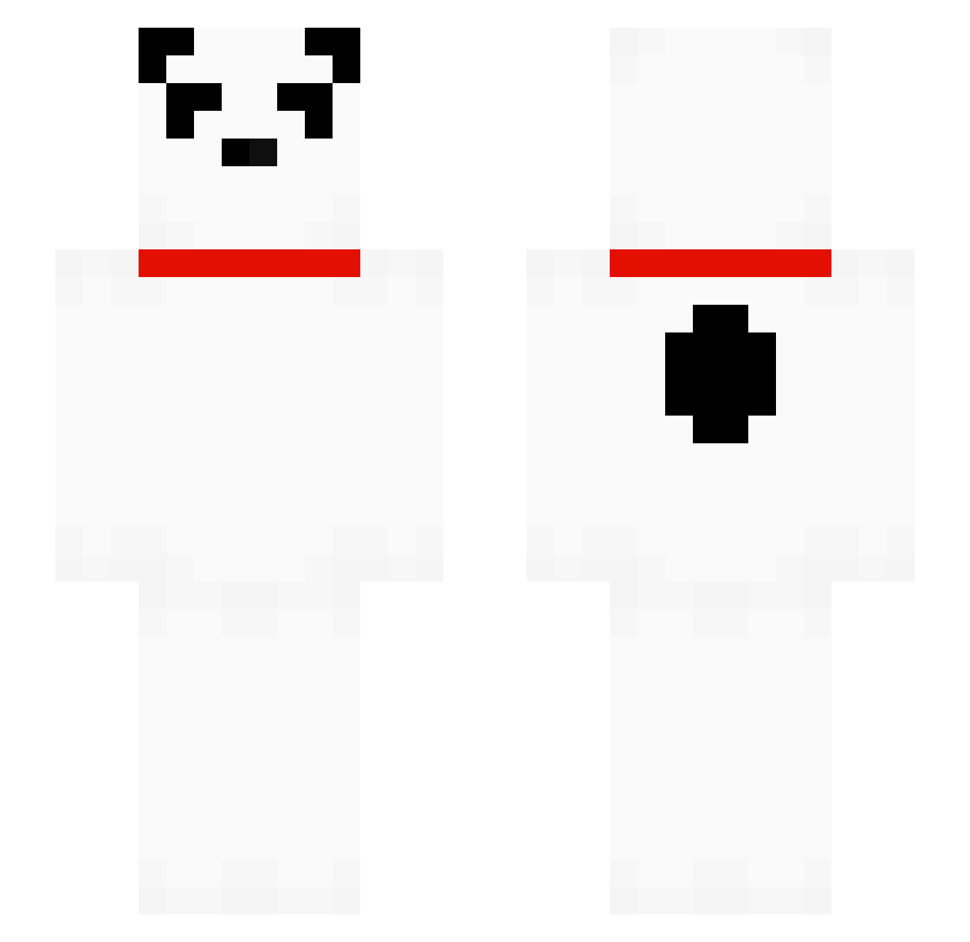 Lrex516 Minecraft skin, front and back view