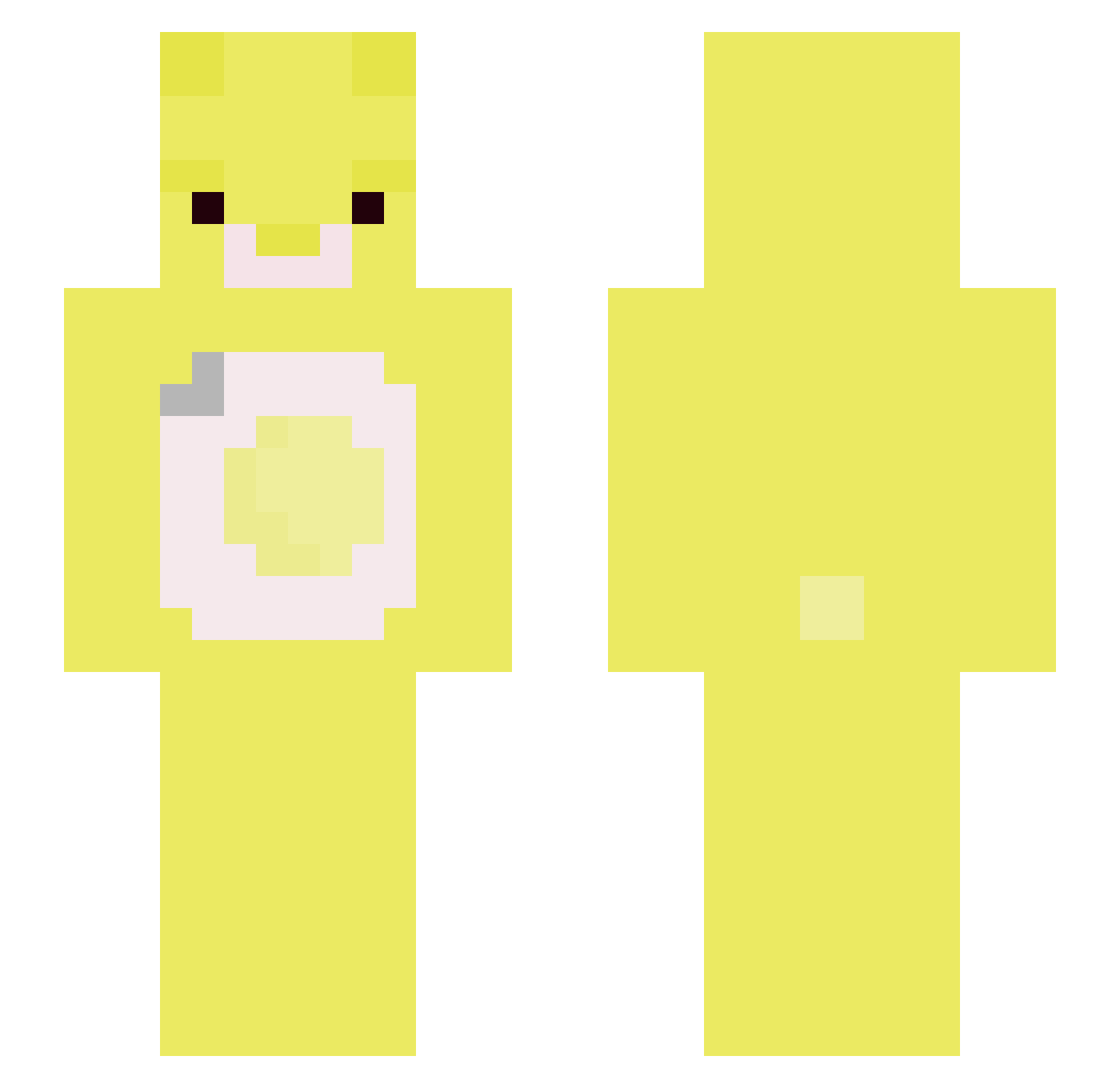aboodaljay Minecraft skin, front and back view