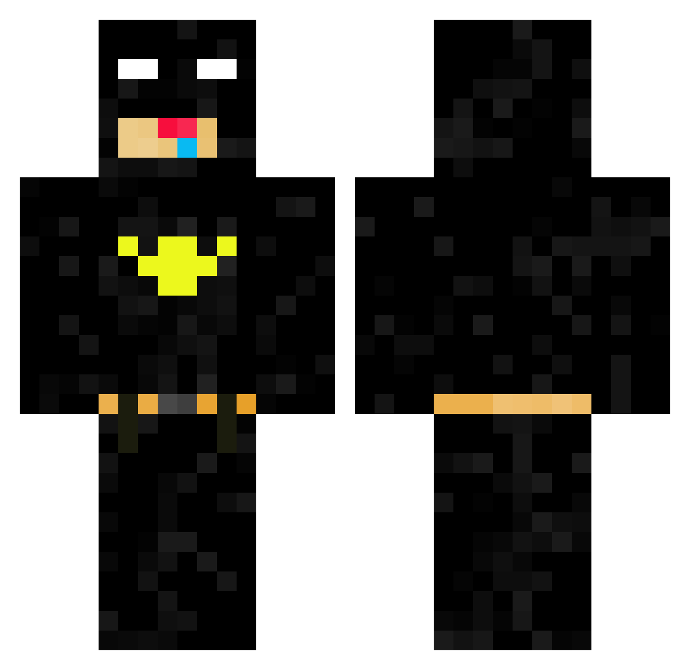 speziell__ Minecraft skin, front and back view