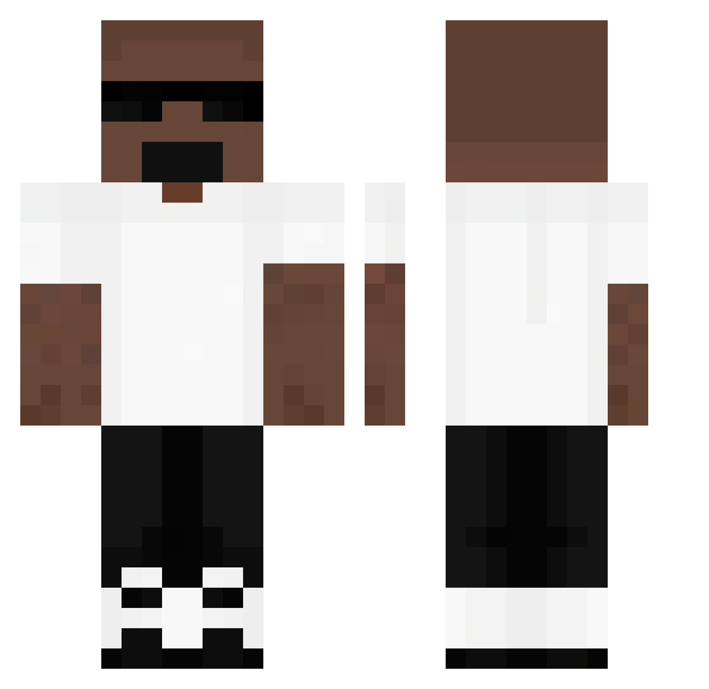 P0k0rny_Jankes Minecraft skin, front and back view