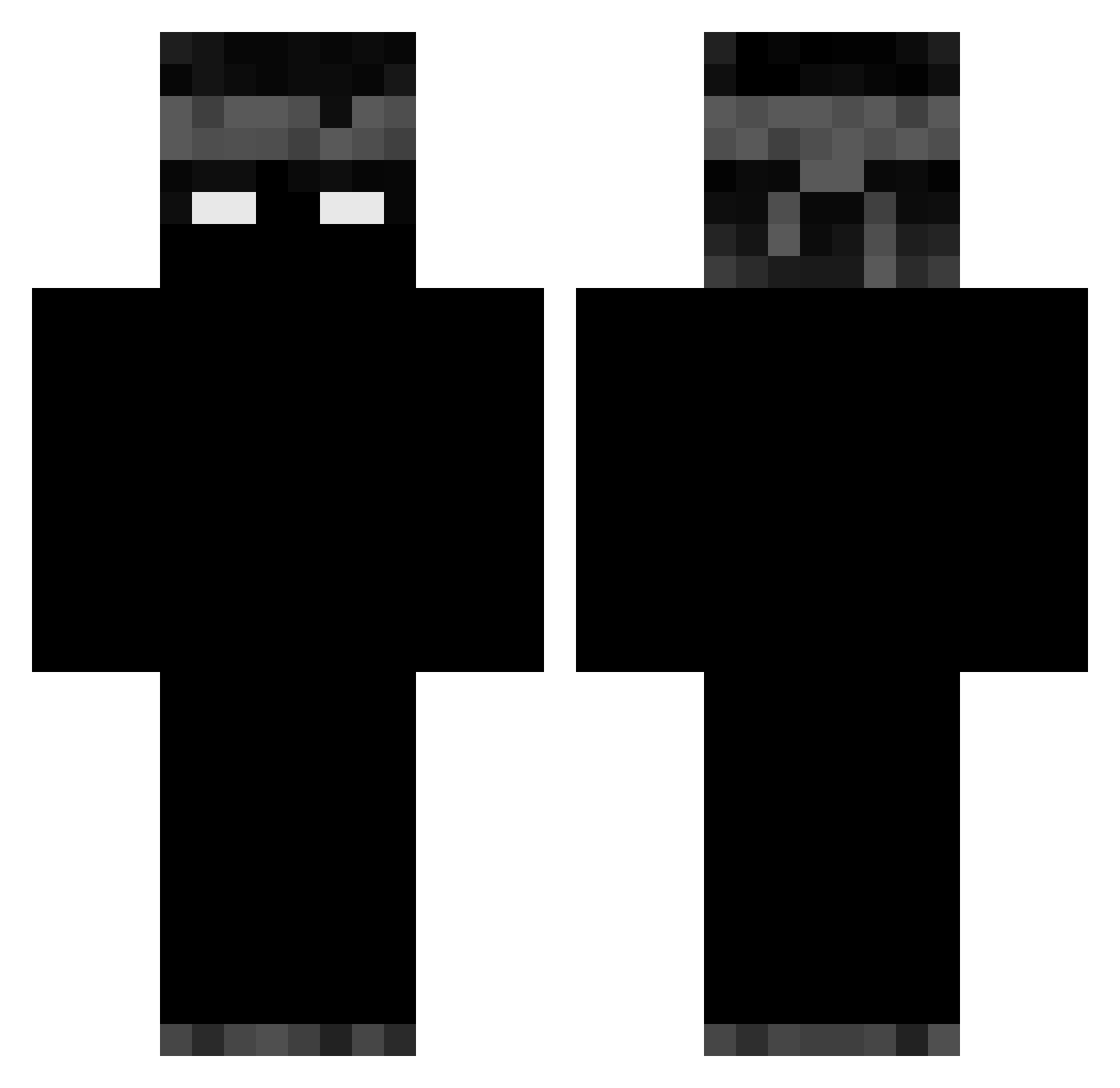 Im_Luchito Minecraft skin, front and back view