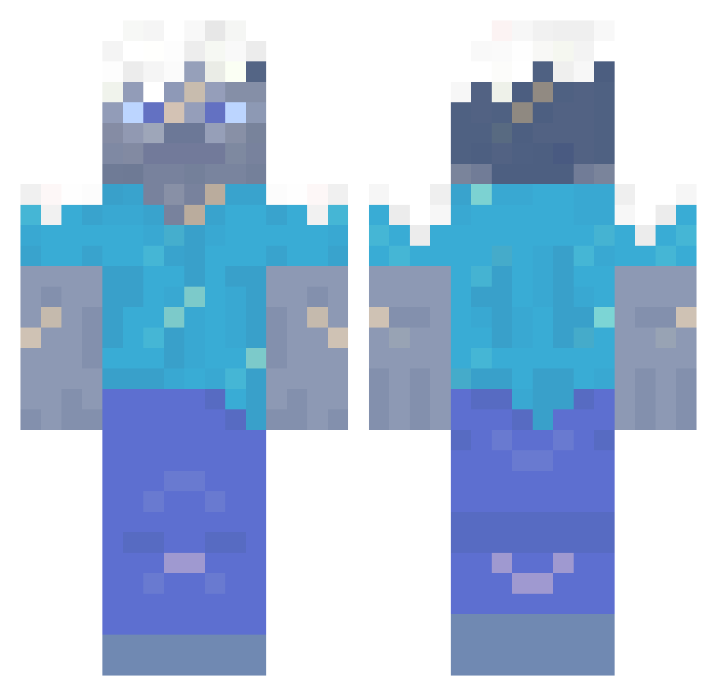 vape_pen Minecraft skin, front and back view