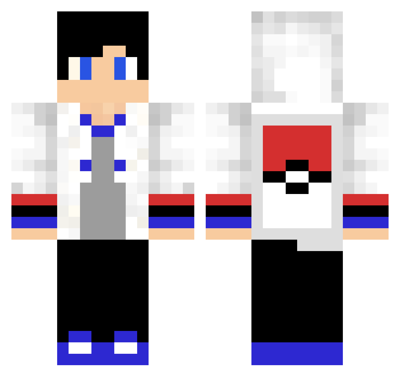 SBZ_Syrez Minecraft skin, front and back view