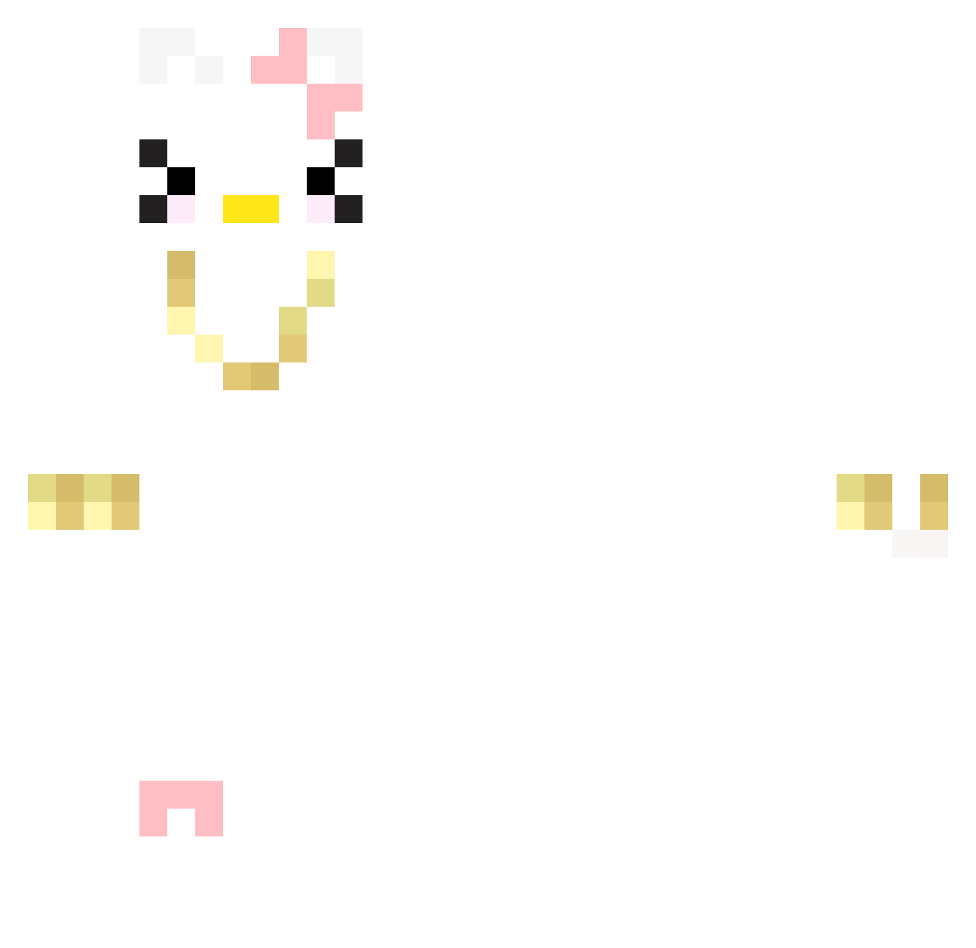 m1tt3n Minecraft skin, front and back view
