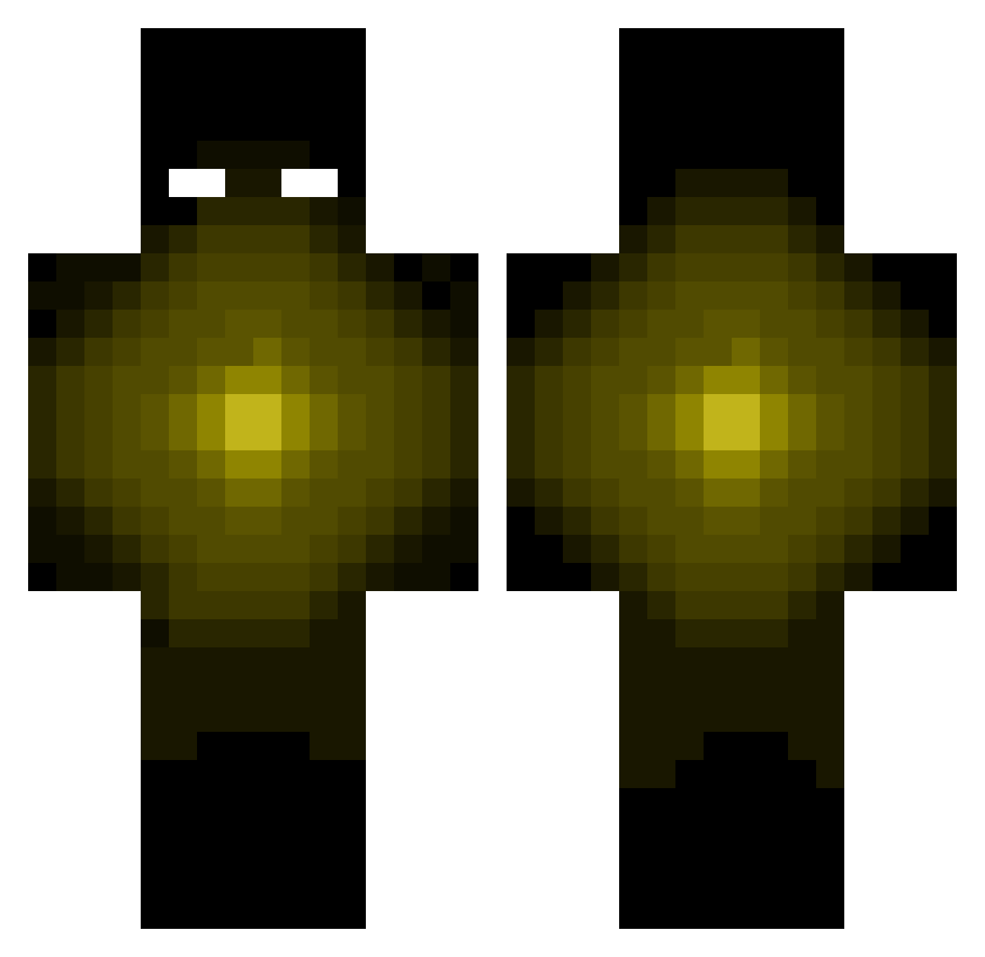 Univer_0516 Minecraft skin, front and back view