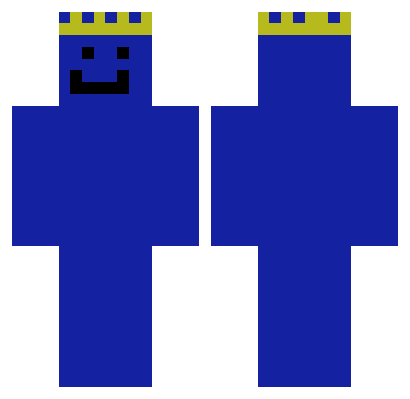 CanTheGreat_ Minecraft skin, front and back view