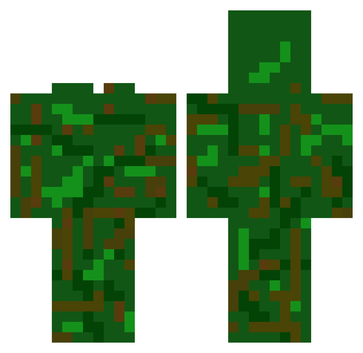 soccerkid1423 Minecraft skin, front and back view