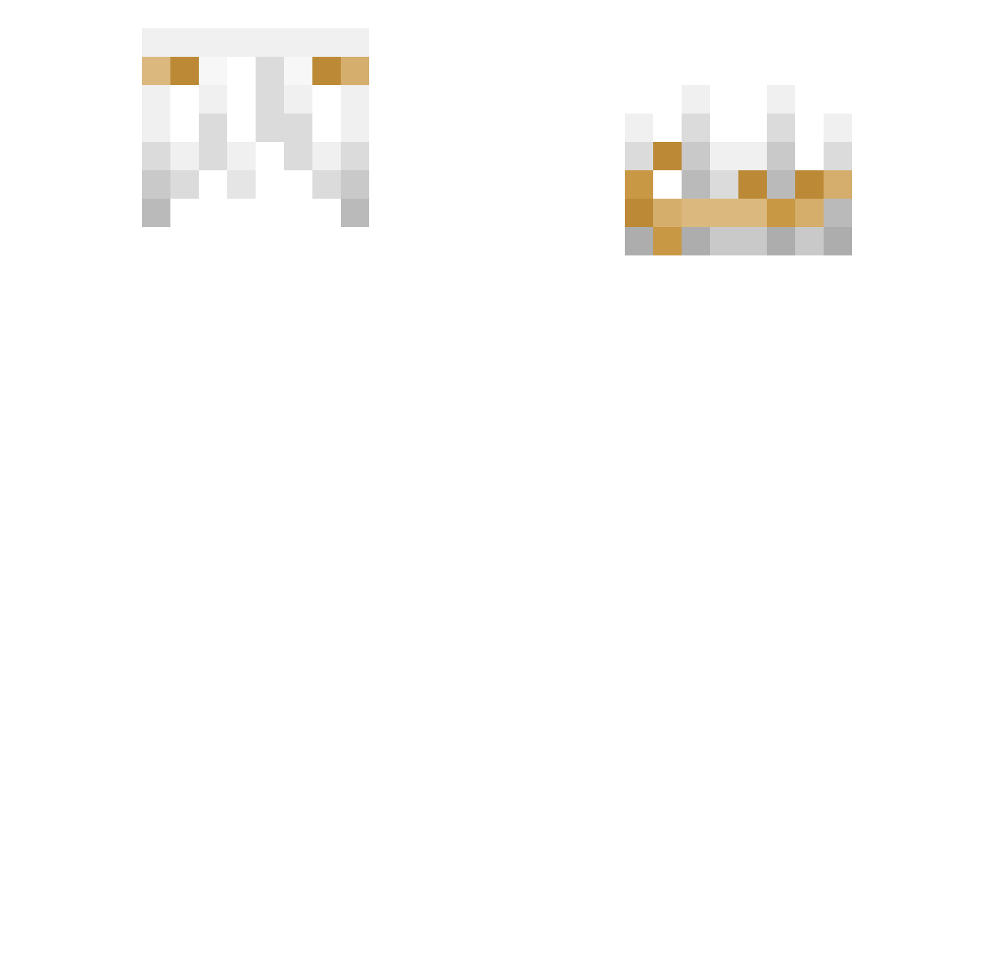 riezakk Minecraft skin, front and back view
