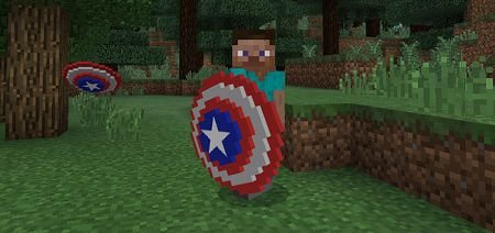 Captain America's Shield Addon