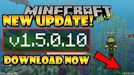 Download Minecraft PE 1.5.0.10 full apk free