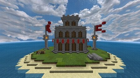 Island Wars (Minigame) map