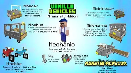Vanilla Vehicles Addon