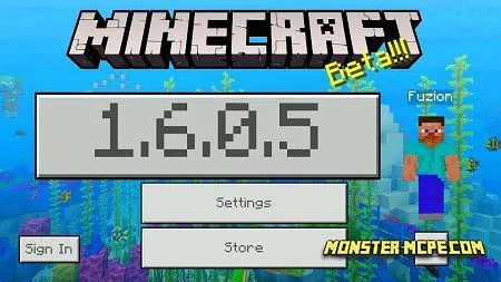 Download Minecraft PE 1.6.0.5 apk free