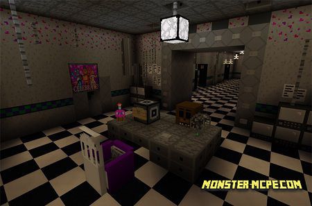 Five Night's at Freddy's 2 Map Minecraft Map