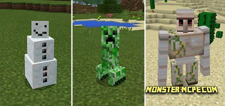 10 UNIQUE MOB skins! Review my OWN CUSTOM SKIN PACK for Bedrock