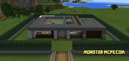 Self-Building Command Block Mansion (Redstone)