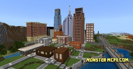 Mine York City (Creation) (Survival)  Maps Minecraft PE