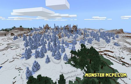 Ice Spike Biome, Stronghold Village & Igloo