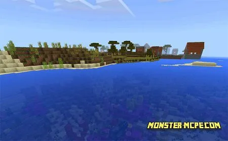 Coral Reef, Shipwreck & Buried Treasure Seed: 1848996952