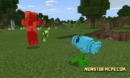 Plants vs Zombies addon for Minecraft PE 1.20.41