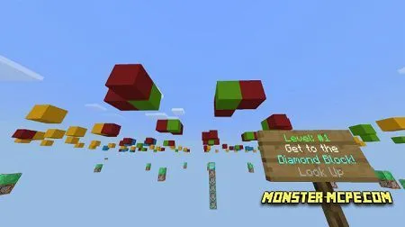Don’t Look Down! Map (Parkour) (Puzzle)