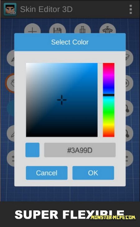 Skin editor with 3D preview - MCPE: Mods / Tools - Minecraft