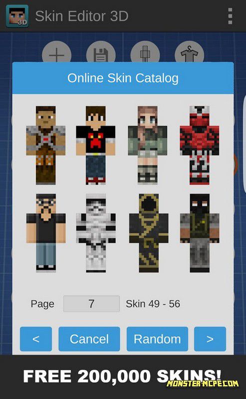 minecraft pocket edition skin editor ios