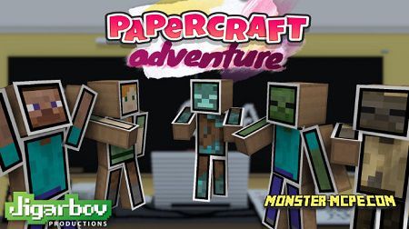 Basic Papercraft Adventure Skin Pack