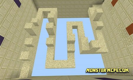 Sand Runner Map (Parkour) (Minigame)