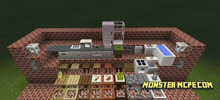 Slepe Furniture Addon Minecraft Pe Addons Mod