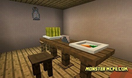 Slepe Furniture Addon Minecraft Pe Addons Mod