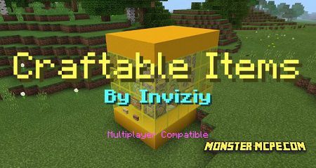 Craftable Items Map (Command Blocks) (Redstone)