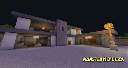 Woodlux Modern House Map (Creation)