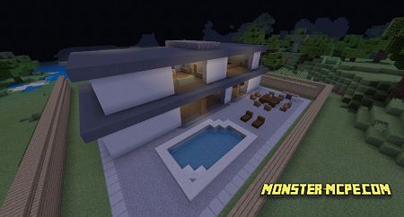 Wooden house Minecraft Map