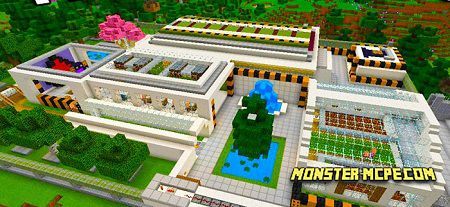 minecraft laboratory building