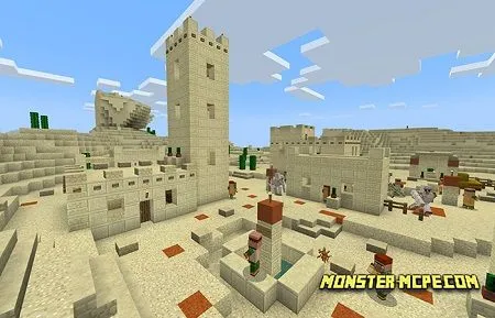 New Desert Village & Villagers (Creation)