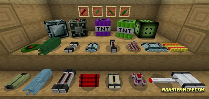 Tnt Add On Minecraft Pe Addons Mod