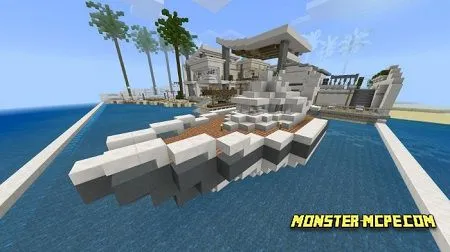 Modern Redstone Mansion Map (Creation) (Redstone)