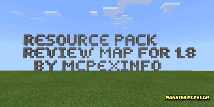 Resource Pack Review Map (for 1.8) (Creation)